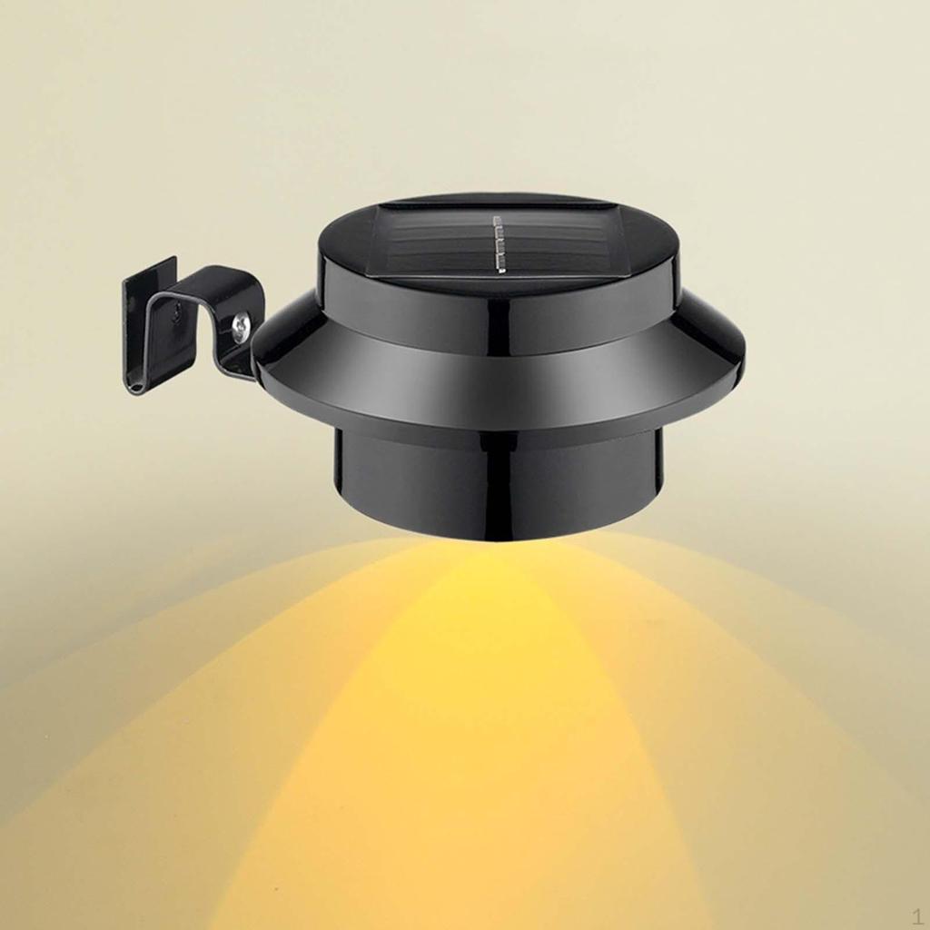 Solar Gutter Lights Outdoor Lighting Wall Lamps IP65 Waterproof LED