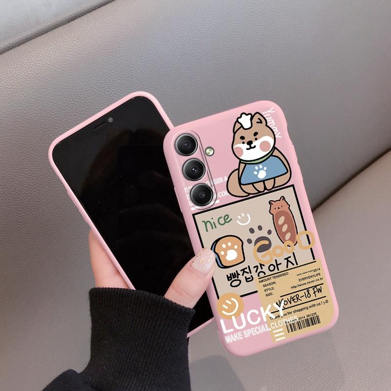 

Мягкий силиконовый чехол с рисунком для Samsung A55 M35 S24 FE Xiaomi Redmi Note 13 Pro iPhone Huawei Honor Realme Camera Защитный противоударный чехол iPhone 14 розовый