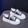 Little white shoes platform women's versatile shoes 2025 new spring mesh shoes breathable mesh flats popular women's shoes summer