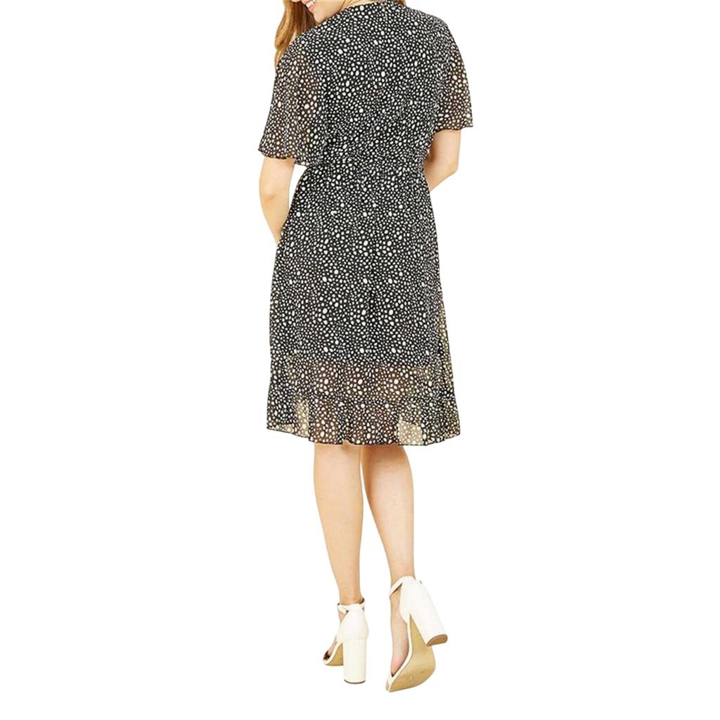 Mela London Womens/Ladies Polka Dot Wrap Dress