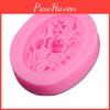 Versatile Rose Flower Silicone Fondant Mould For Cakes And Chocolate Crafting Needs