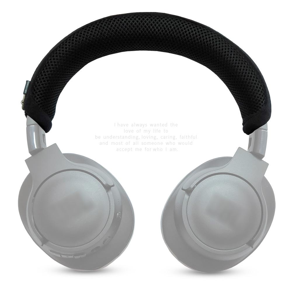 YAYINCC Quality Headphone Head Beam Cover for JBL TUNE770NC Headphone Zipper knitted fabric headband protective cover