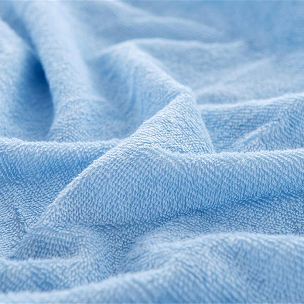Waterproof Anti mite Mattress Pad Cover Fitted Sheet Blue 90*190+30cm