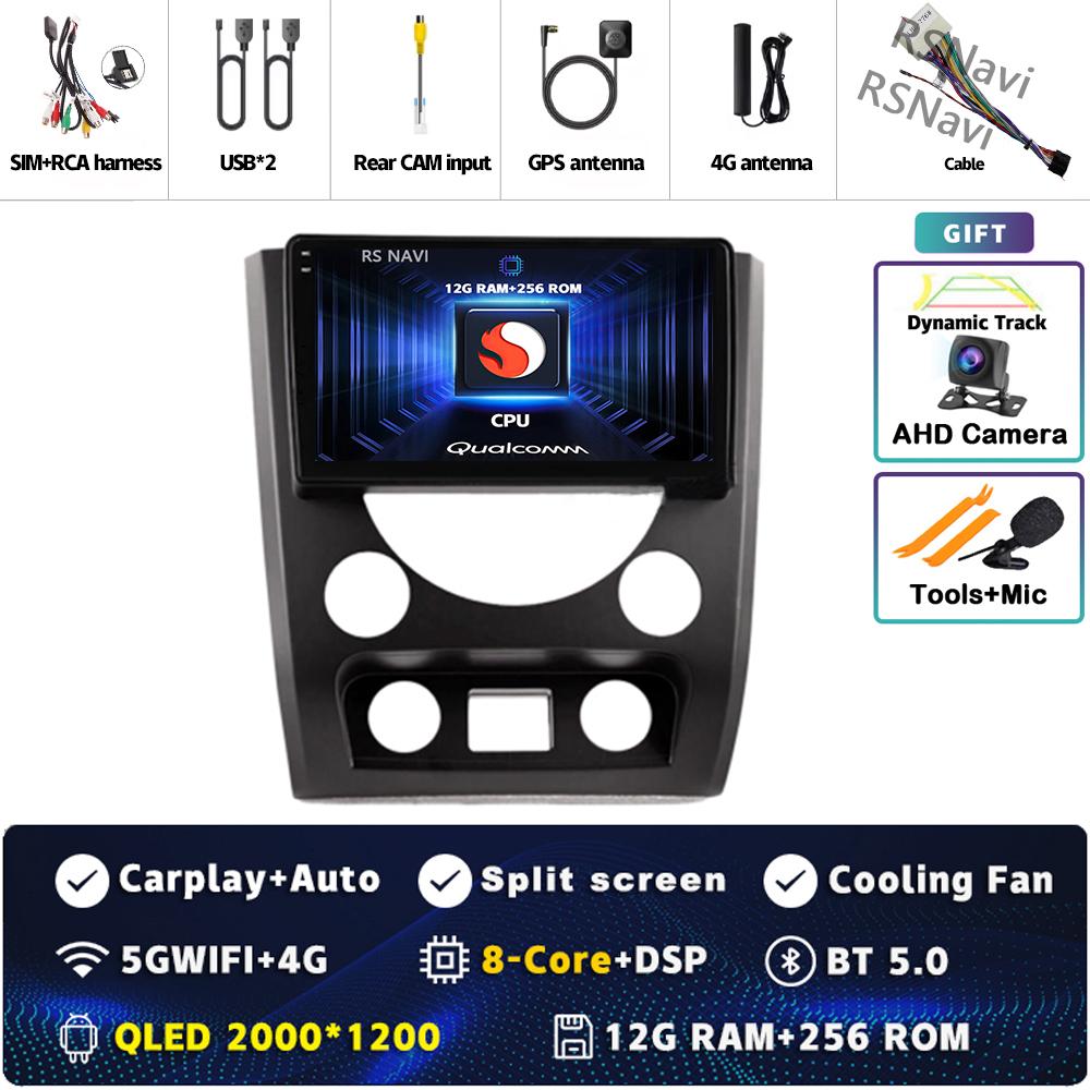 Android 14 Carplay Car Radio For SsangYong Rexton III 3 2012-2017 Multimedia Video Player Navigation GPS Stereo 2Din DVD WIFI+4G