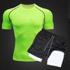 Men's Quick-Dry Double Layer Swim Shorts with Inner Lining - Anti-Embarrassment Swimsuit Set for Swimming and Hot Springs.