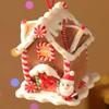 Christmas Small House Pendant Creative Xmas Tree Decorantions Hanging Ornament New Year Gift Home Decor