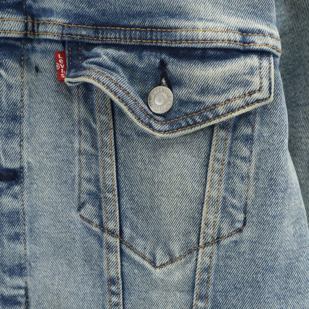 Levi's Denim Jacket M blue Denim jacket trucker Men's Used