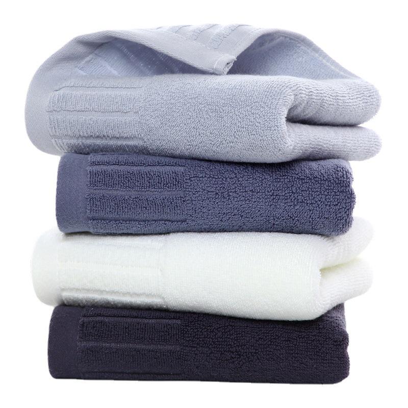 > Mjukt absorberande handduk i 32-trådig ren bomull för hemmet och daglig ansiktstvätt