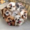 A Group of Dogs  pattern, automatic folding umbrella, portable and foldable design, 8 ribs, a Christmas or birthday gift.