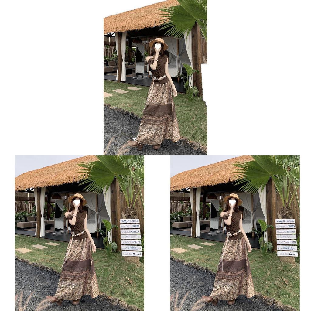 Urban Style Womens Summer Dress And Top Set With Polyester Fabric For Office Wear