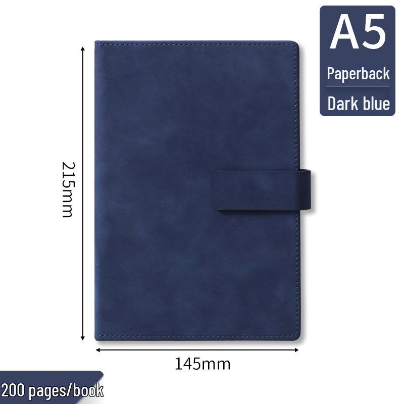A5 Sheepskin B5 Diary Set Custom Logo Thick Notebook