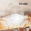 3 In 1 Multifunction Bird Bath for Cage Parakeet Bath Parakeet Bird Bath Bird Cage Bath for Feeding& Resting Acrylic Bathtub Box