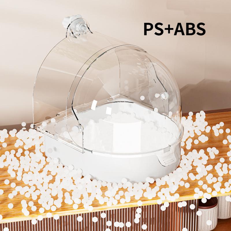 3 In 1 Multifunction Bird Bath for Cage Parakeet Bath Parakeet Bird Bath Bird Cage Bath for Feeding& Resting Acrylic Bathtub Box