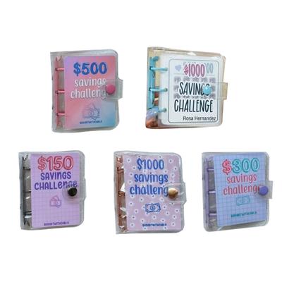 Binder Savings Challenge $1000 300 150 Saving Money Budgets Binder Notebook