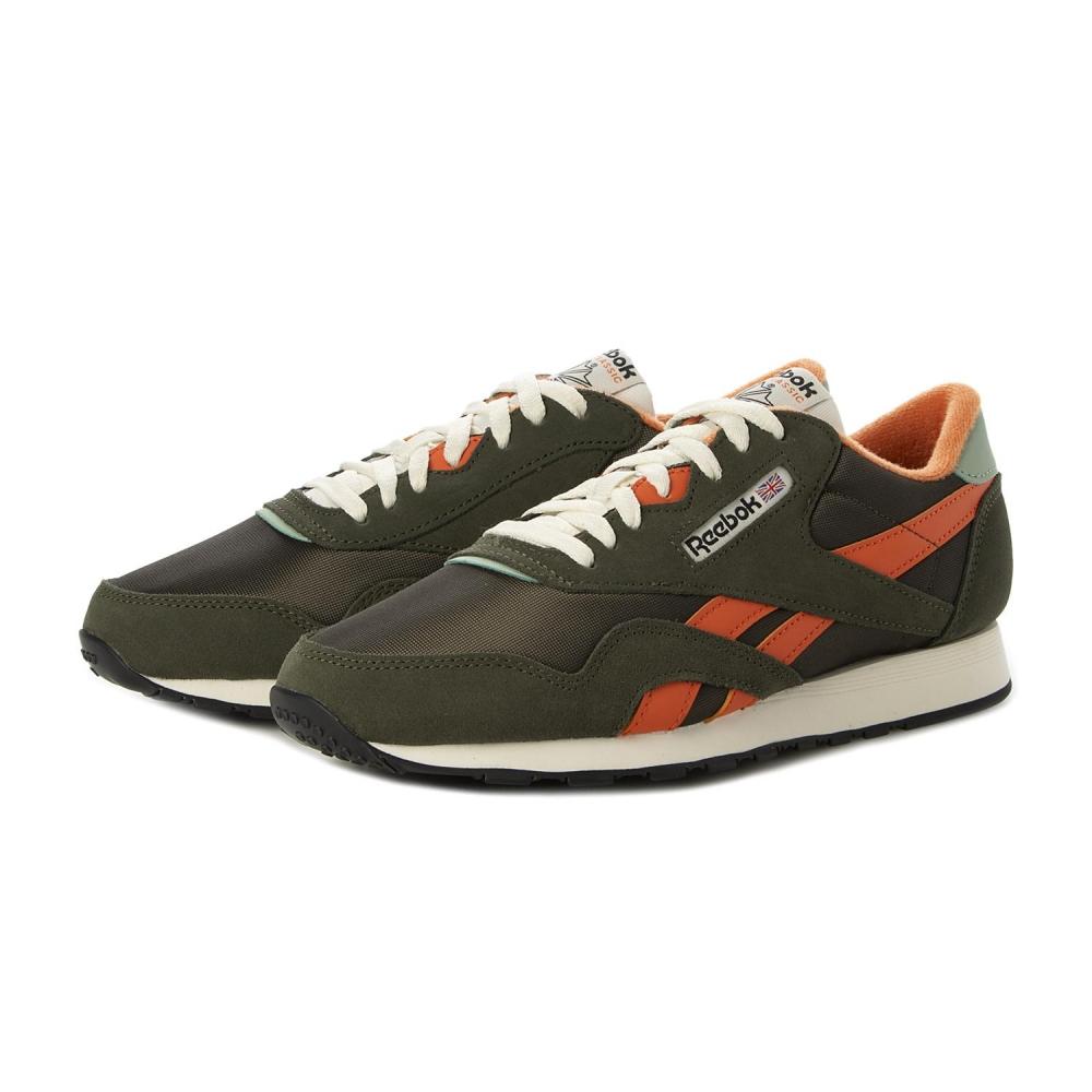 Reebok Classic Nylon 100209551 Grn Ora Chk
