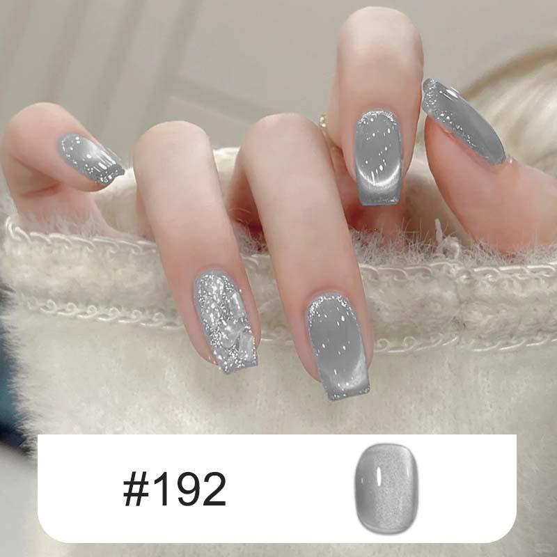 

Флэш-All-Match Milk Tea Crystal Cat s Eye лак для ногтей гель-клей для дизайна ногтей