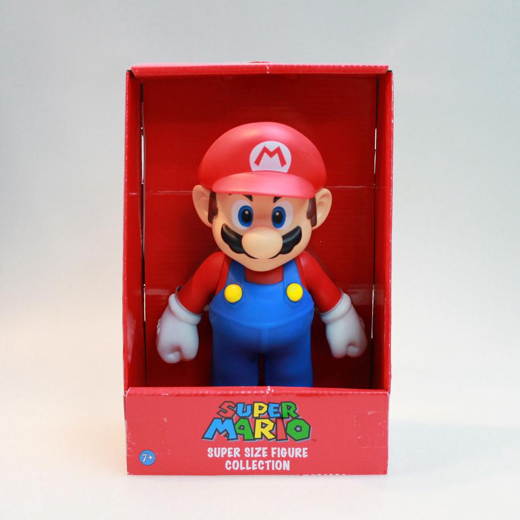 Wysokiej jakości figurki akcji Super Mario Bros 9-calowe z pudełkiem detalicznym