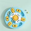Rotating Dog Puzzle Toy Anti Choking Pet Leakage Tray Funny Pet Slow Food Bowl  Cat