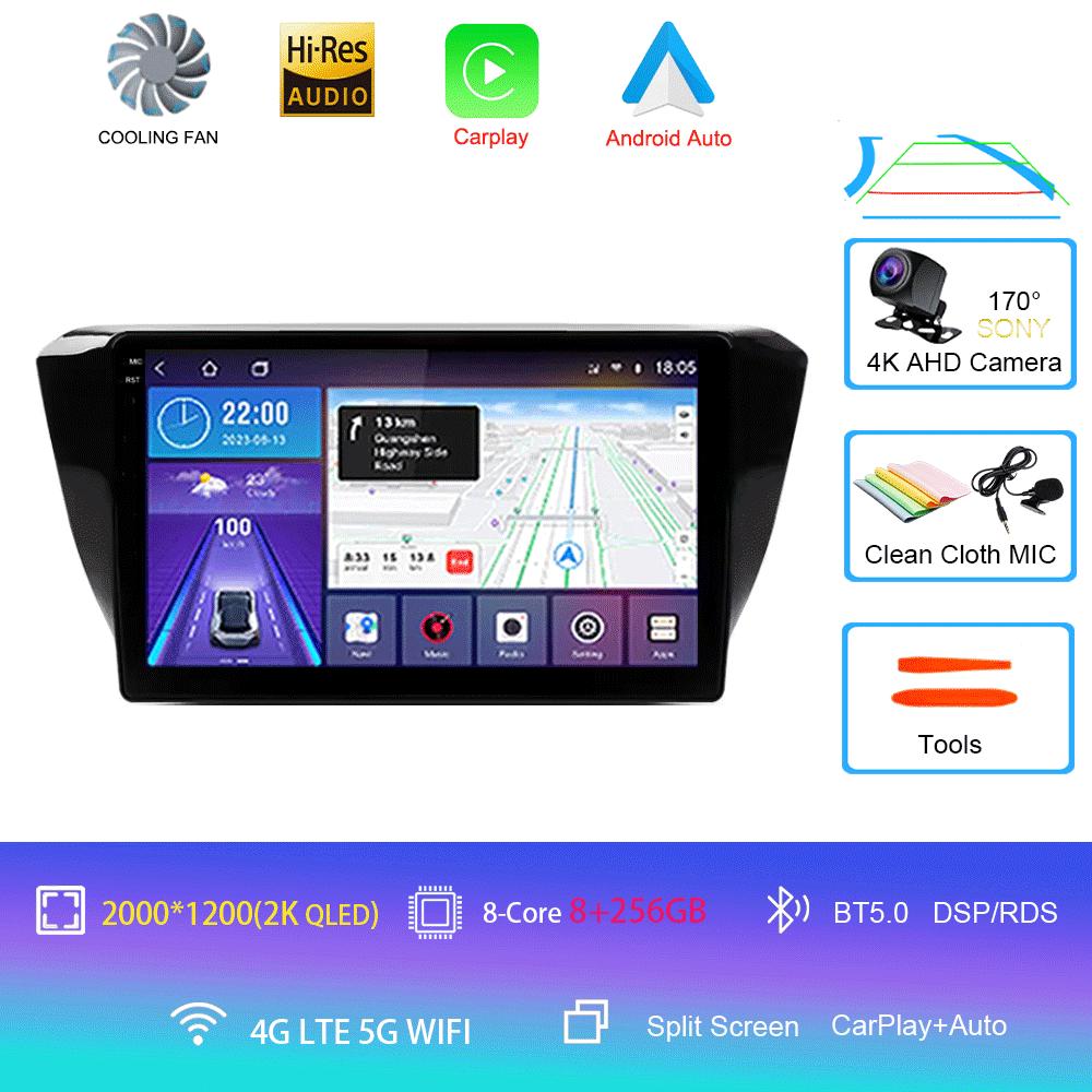 Android 14 Car Radio For Skoda Superb 3 2015 - 2019 Multimedia Video Player Navigation stereo GPS No 2din 2 din dvd