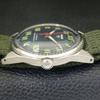 INDIAN VINTAGE HMT HAND-WINDING MENS ROMAN FIGURE BLUE DIAL WATCH A702860-1