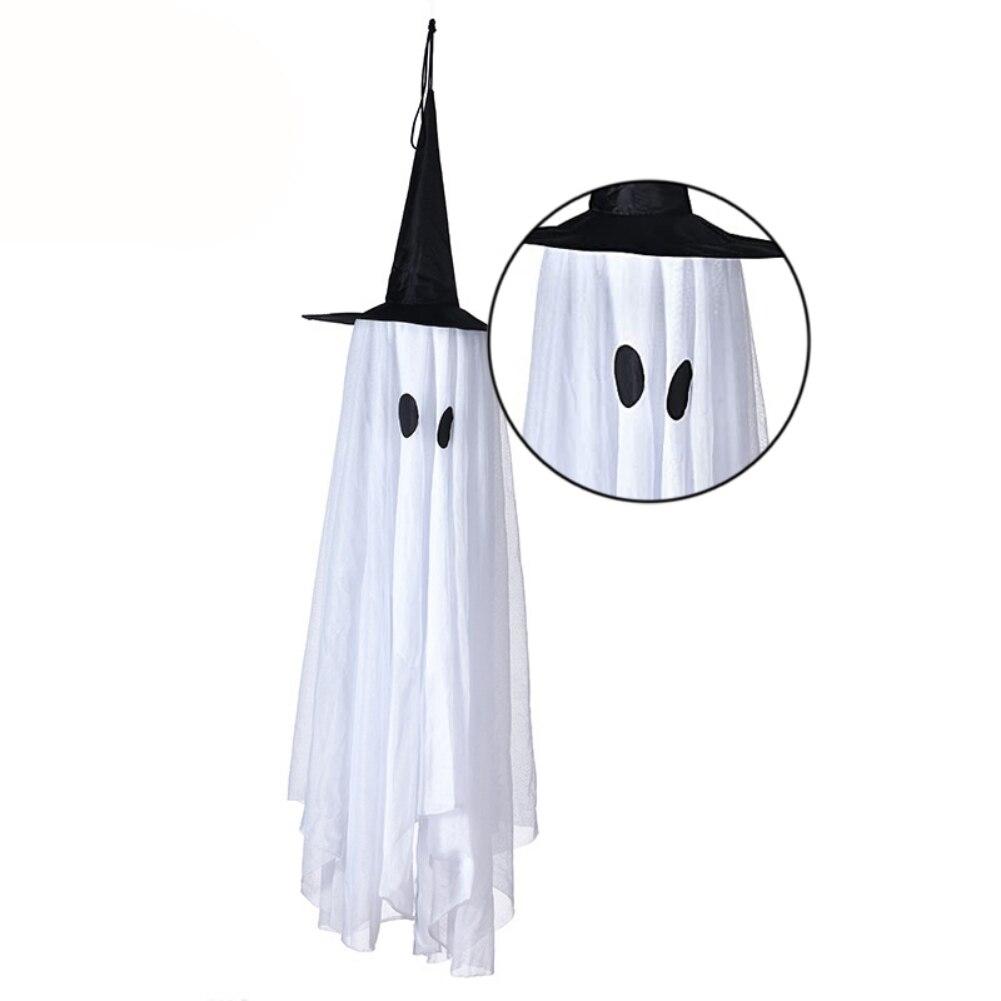 46 Inch Halloween Pumpkin Ghost Pendant Horror  For Yard Decoration Ghost Hanging Ornament Halloween Party Home Bar Decor Props