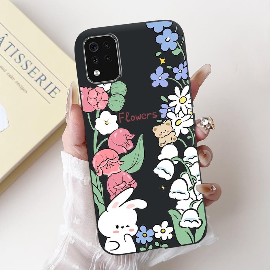 For LG K42 Case LG K52 LM-K520 Cute Rabbit Cartoon Cover Soft Silicone Phone Case For LG K62 K 42 52 LGK42 LGK52 Back Cover Bags