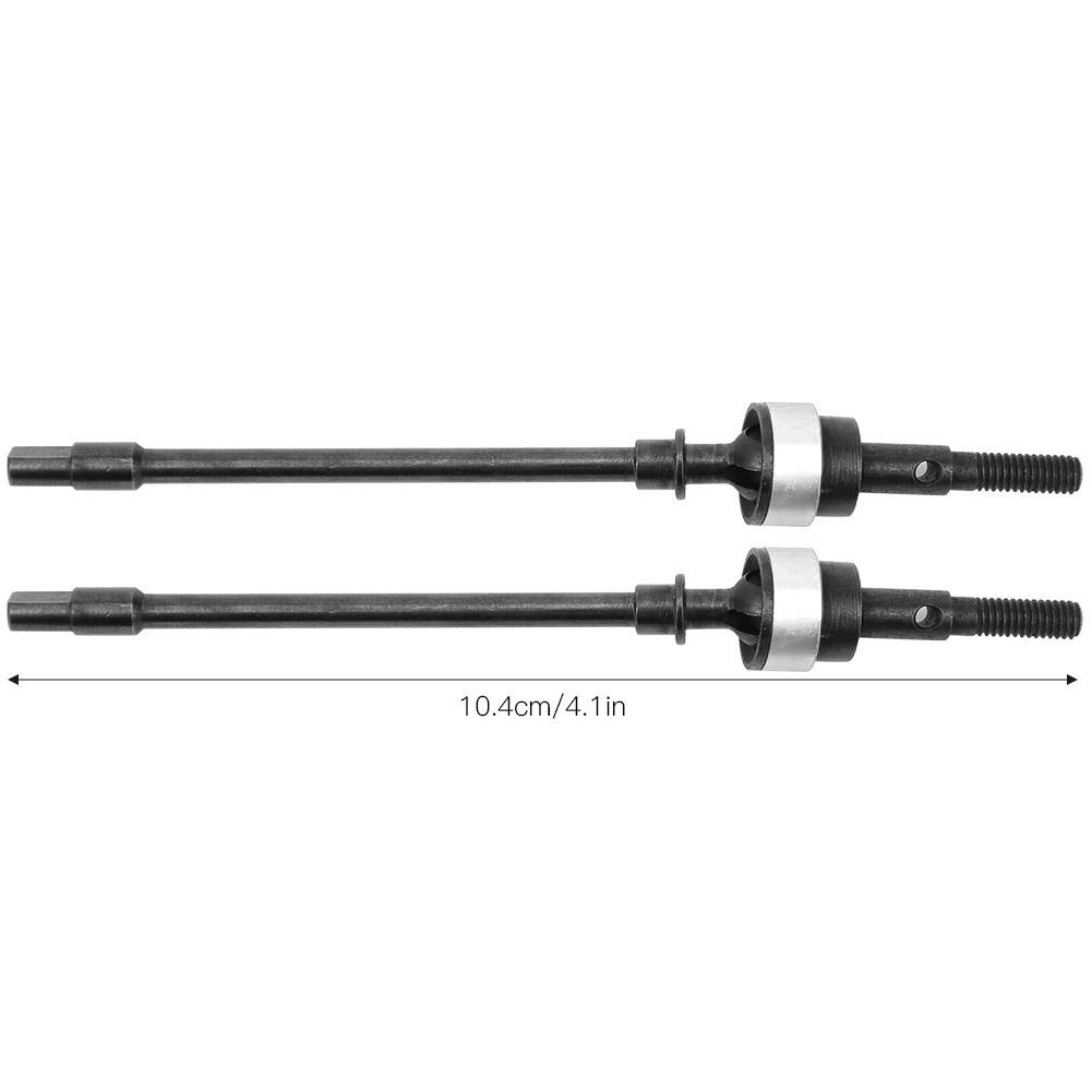 Steel CVD Front Drive Shaft Replacement Accessory Fit for   SCX10 1-10 Crawler Car
