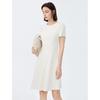 Langzi Triacetate Basic Wardrobe Casual Summer Dress