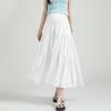 Maternity Skirt for Summer, Women's Mid-length Loose-fitting Slimming Flared Skirt with High Waist