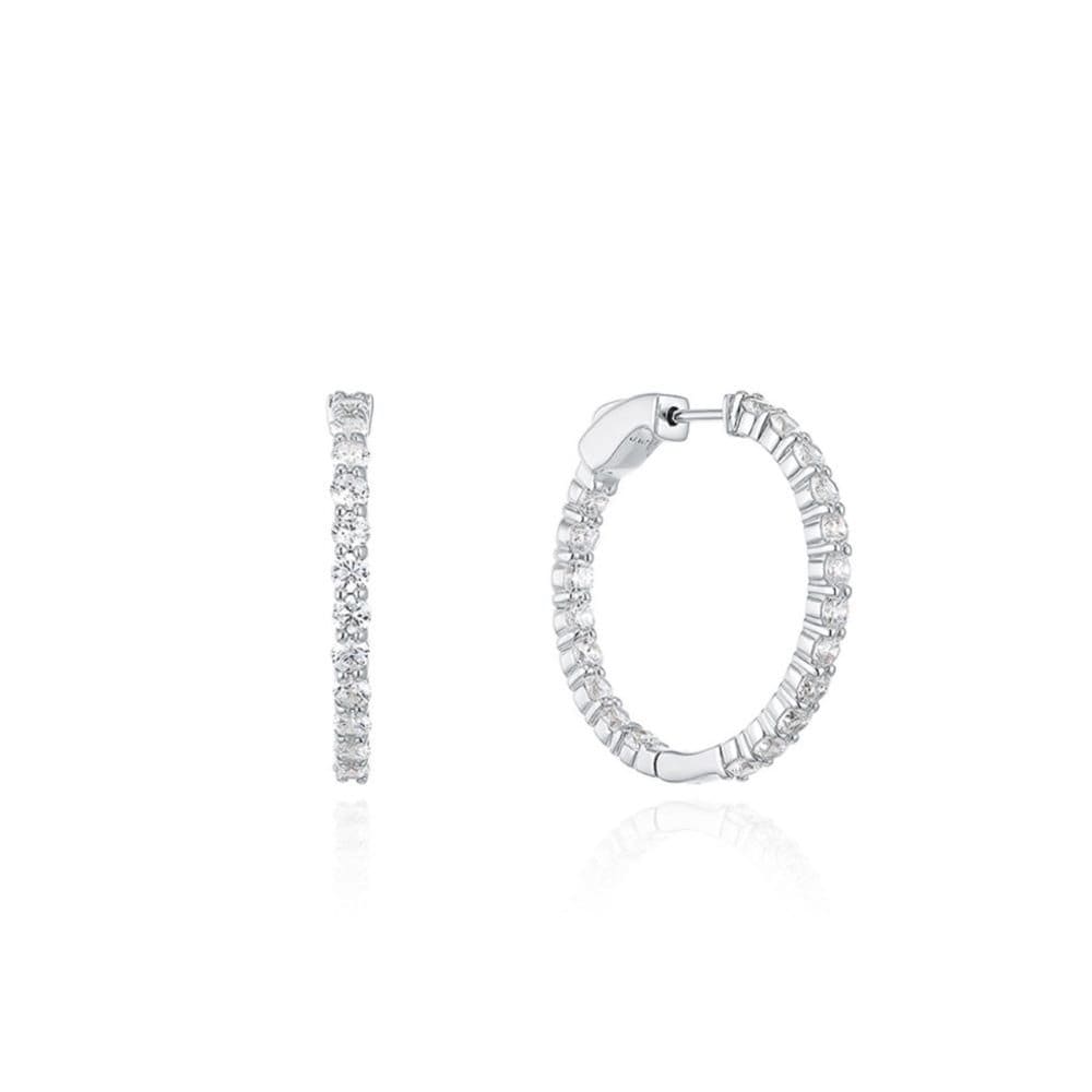 [Starfield Goyang] Lloyd Vermeil Basic Tennis Earrings Lleb23305S