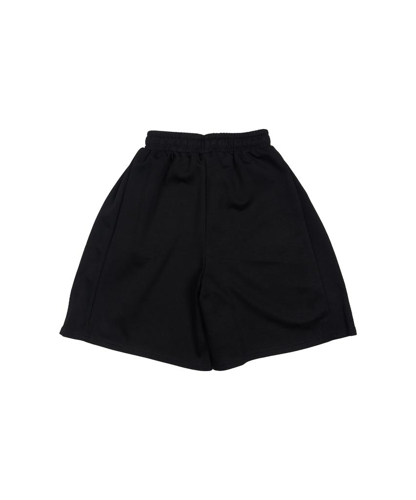 CREAM SODA LAB Air Essential Side Cut Bermuda Shorts Black