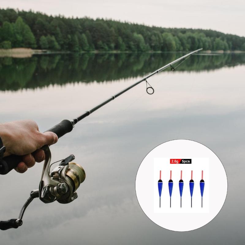 5Pcs Vertical Bobber Fishing Float Outdoor Fishing Equipment Accessories Floating Bobber for Fishing Sensitivity
