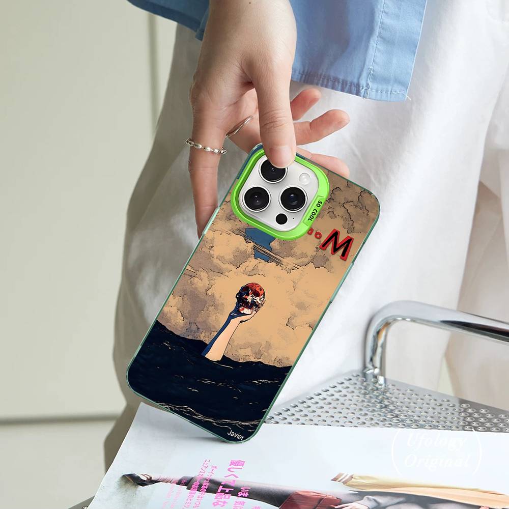 Rock D-Depeche Cool Mode Phone Cases For IPhone 17 16 15 14 13 12 11 Plus Pro Max Colorful Case