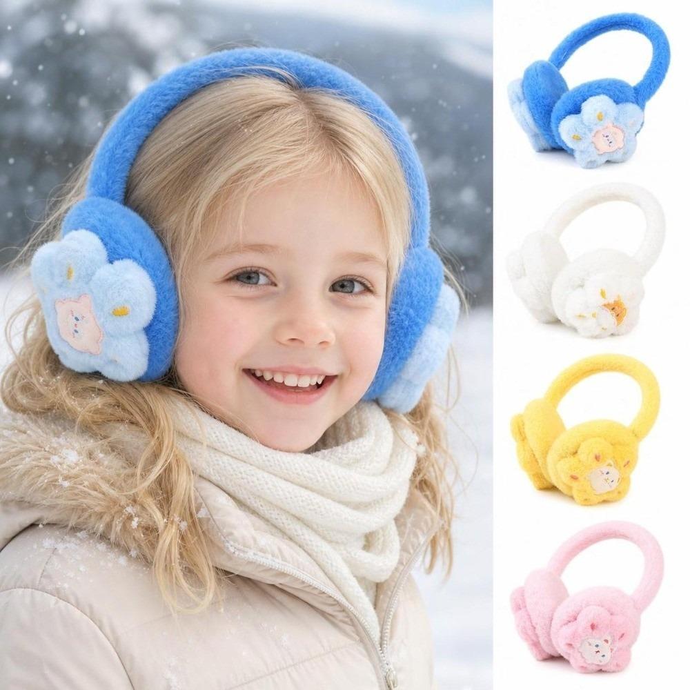 Soft Faux Fur Faux Rabbit Fur Ear Warmers Skin-Friendly Plush Ear Muffs For Girls Boys Student