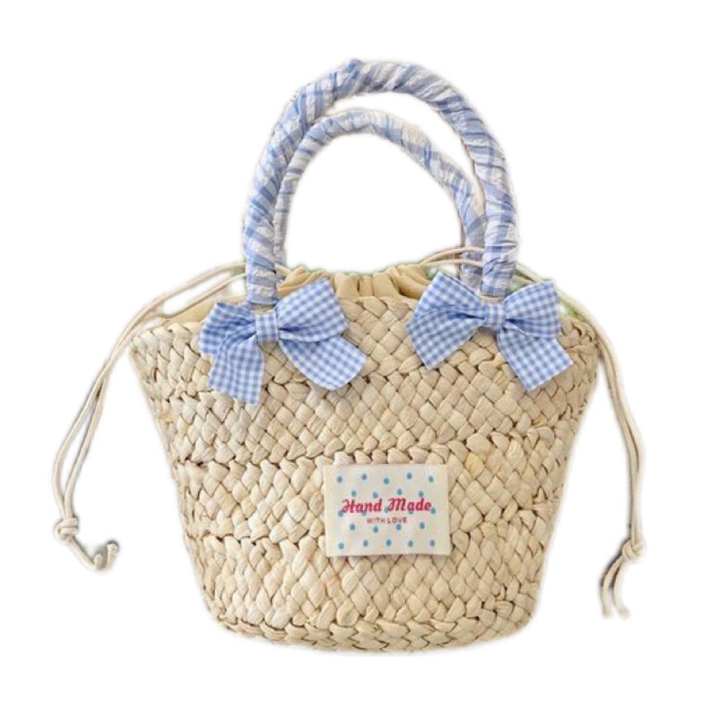 

Повседневная сумка с галстуком-бабочкой Seaside, универсальная сумка для отпуска и путешествий синий