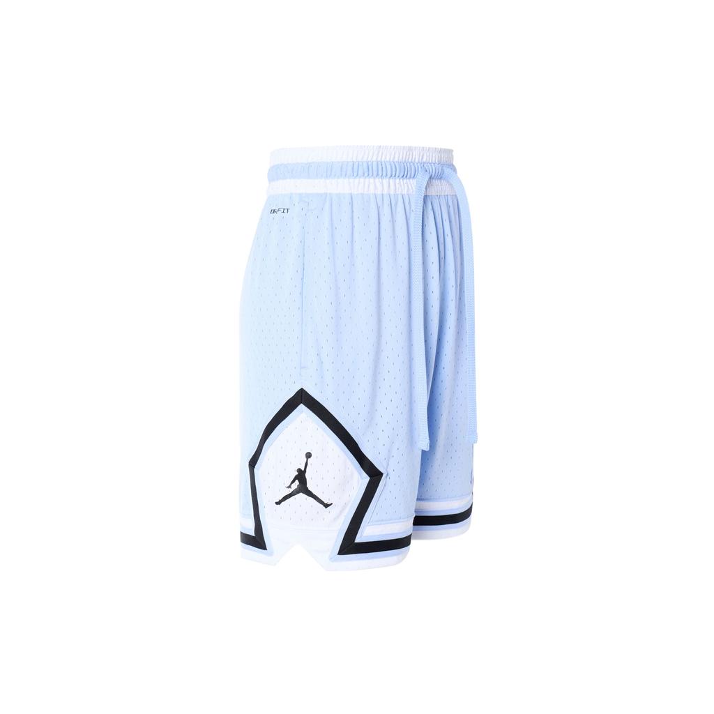 Jordan Pantaloni scurți sport Dri-FIT cu logo contrastant, cu uscare rapidă, pentru bărbați, partea de jos, albastru-deschis DX1488-425
