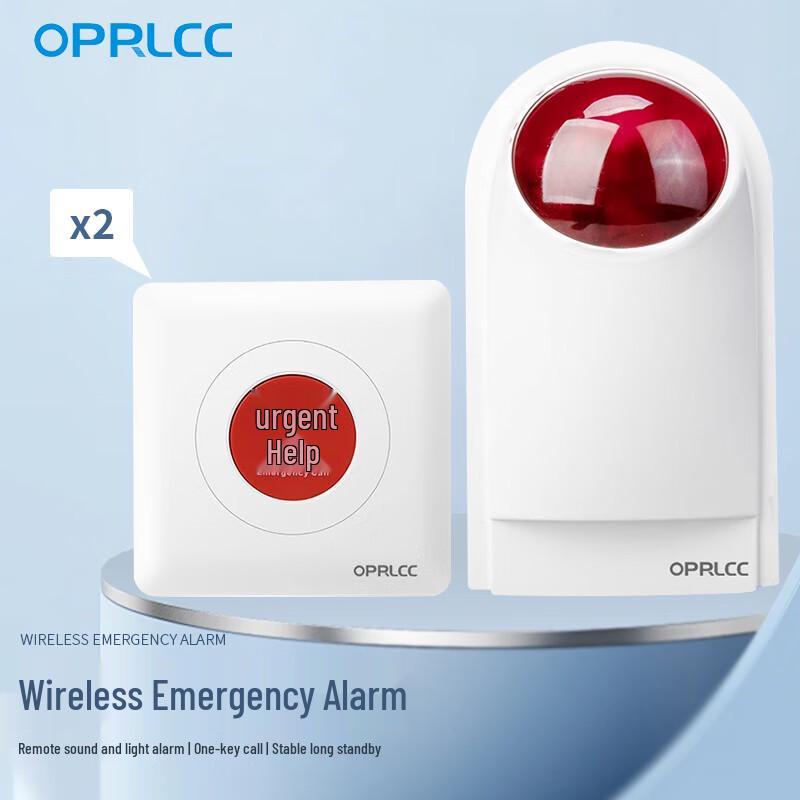OPRLCC Wireless Waterproof Emergency Call Button with Alarm