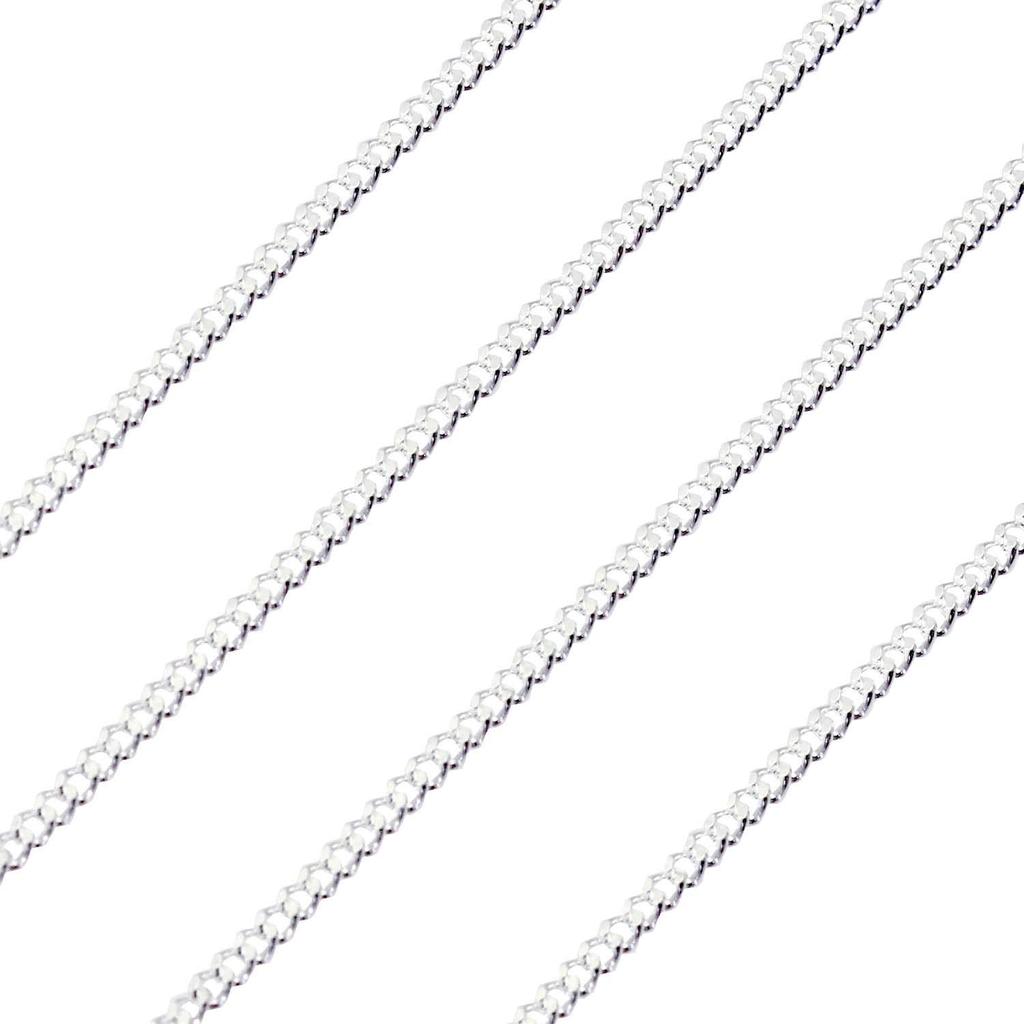 [Sears] Sterling Silver 925 Cuban Link Chain, 1.2mm width, 40cm length, cd35-40