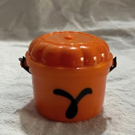 Mini Halloween Bucket Candy Holder Spooky Mini Bucket Figurines Trick or Treat
