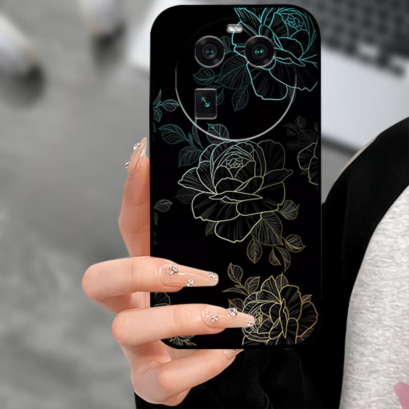For OPPO Find X7 Ultra 5G Phone Case Fashion Silicone Back Cover For Oppo Find X 6 X6 Pro X7 Camera Protection Funda Coque Capas