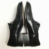 Loake Made In England Vintage Plain Toe Business Shoes Black Size 6EEE / 24.5-25.0cm Men's(USED)
