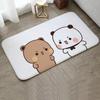 1 Stuk Bubu en Dudu Schattige Cartoon Welkomstmat Entree Deurmat Balkon Badkamer Vloermatten Antislip Tapijt Slaapkamer Tapijt Woondecoratie
