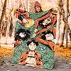 Attack on Titan Flannel Blanket Soft Warm All-Season Throw, Design for Camping, Car Travel, Hiking Sofa, Bed, Office Perfect Gift for Parties