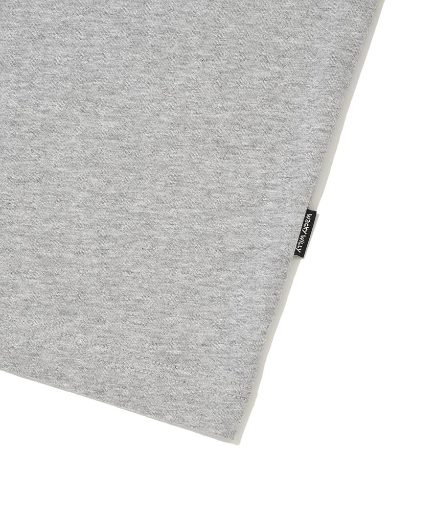 WACKY WILLY Big Kiki Graphic Short Sleeve T-Shirt Gray
