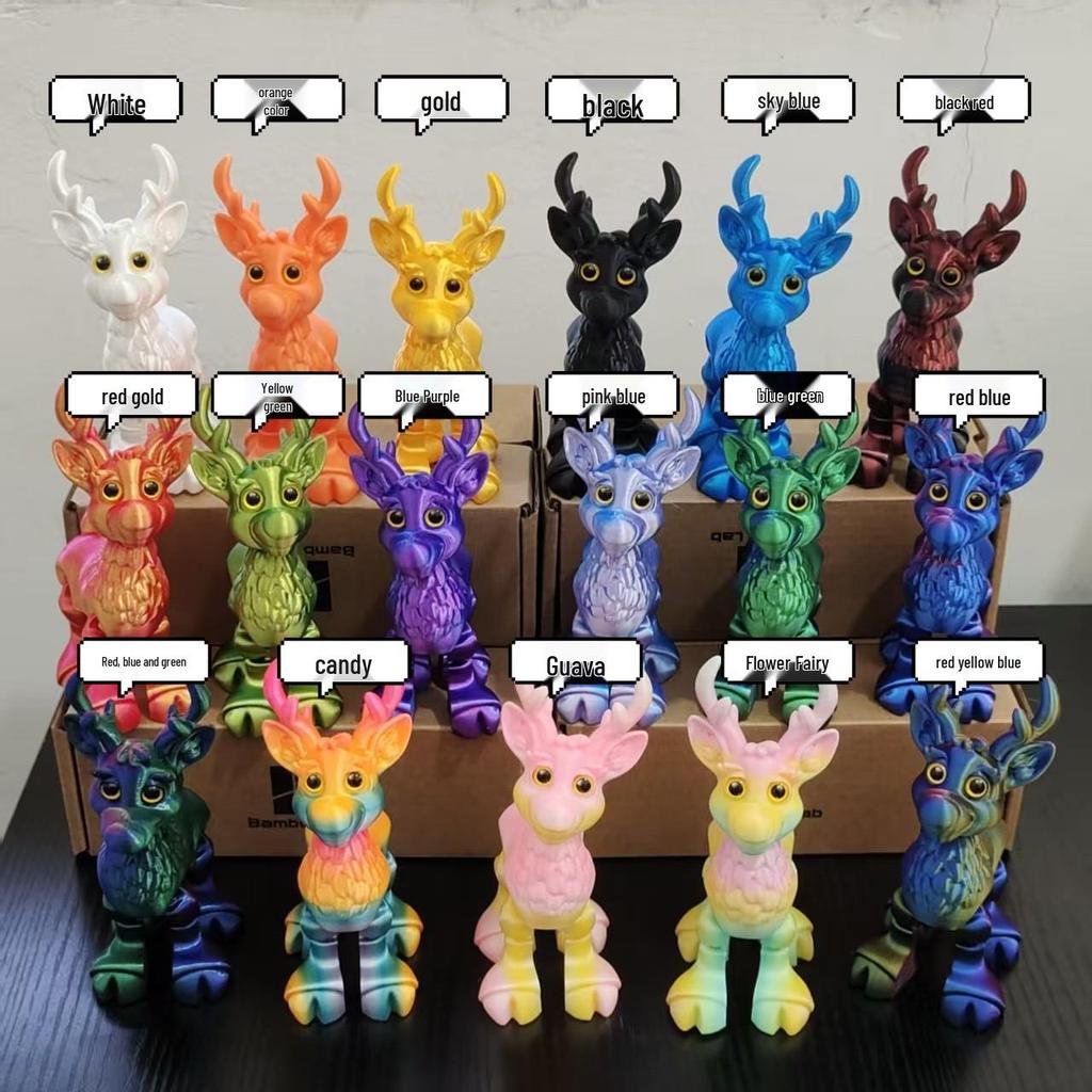 Decagonal Carrot Tower Fidget Spinner with Handle for Stress Relief - Children's Toy