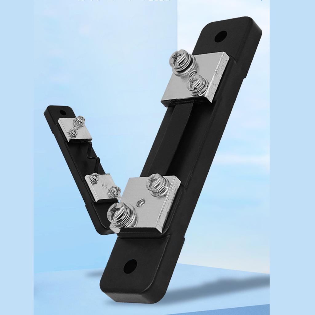 Compact DC Current Shunt Resistor External Shunt Current Meter Direct Current Measure for Engineers & DIY Enthusiasts