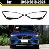 Transparent Lampshade Headlamp Cover Glass Lamp Shade Car Front Headlight Glasses Shell Cover Lens Compatible for Volvo XC60 2018~2024(Right)