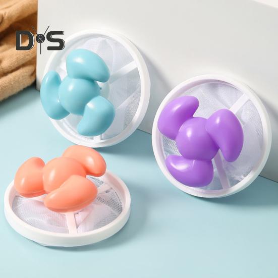 1/3Pcs Wool Sticker Filter Bag Washing Machine Prevent Clogging Easy To Use Reusable Mesh Drain Pipe Cleaner