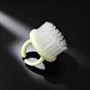 Pack Of 4 Round Head Nail Cleaning Brushes In Macaron Colors For Gentle Nail Hygiene Ergonomic Grip And Portable Travel Friendly Design