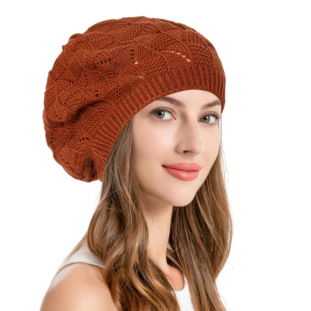 

Лист Цветок, Берет, Универсальный, Ажурный, Шляпа художника